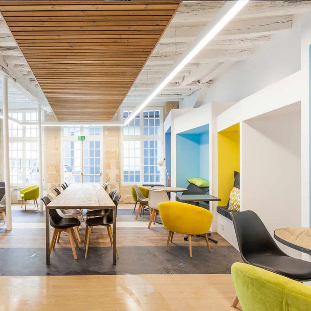 Photo de l'espace de coworking