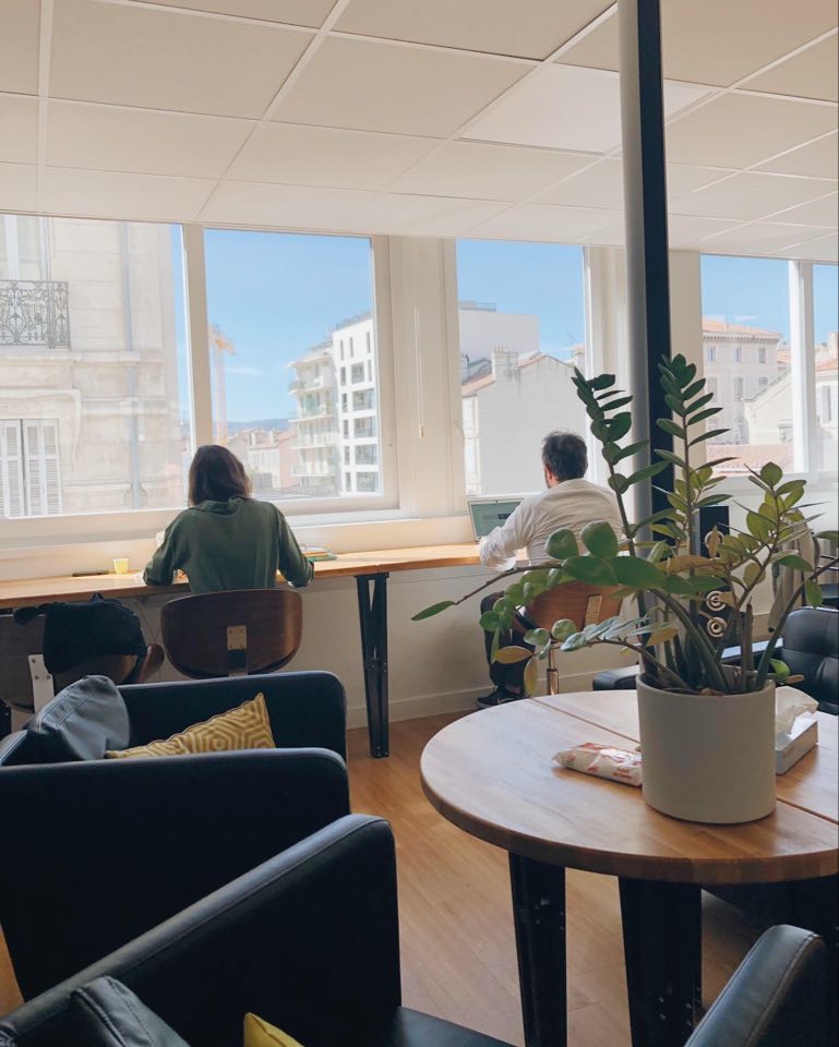 Photo de l'espace de coworking