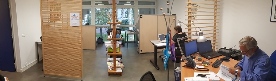 Photo de l'espace de coworking