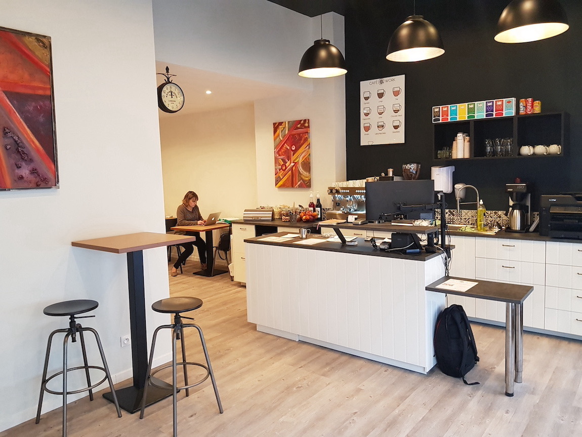 Photo de l'espace de coworking
