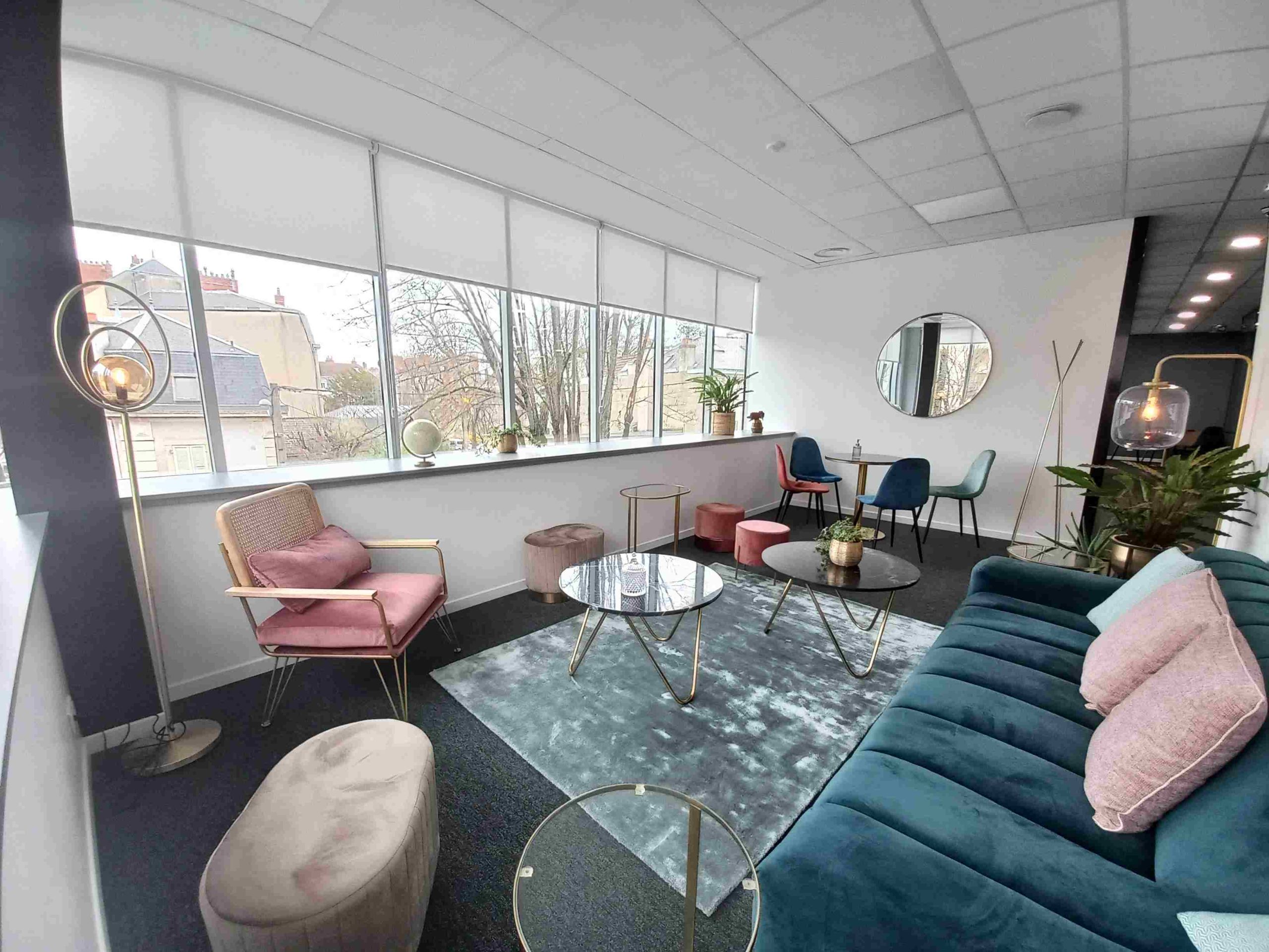 Photo de l'espace de coworking