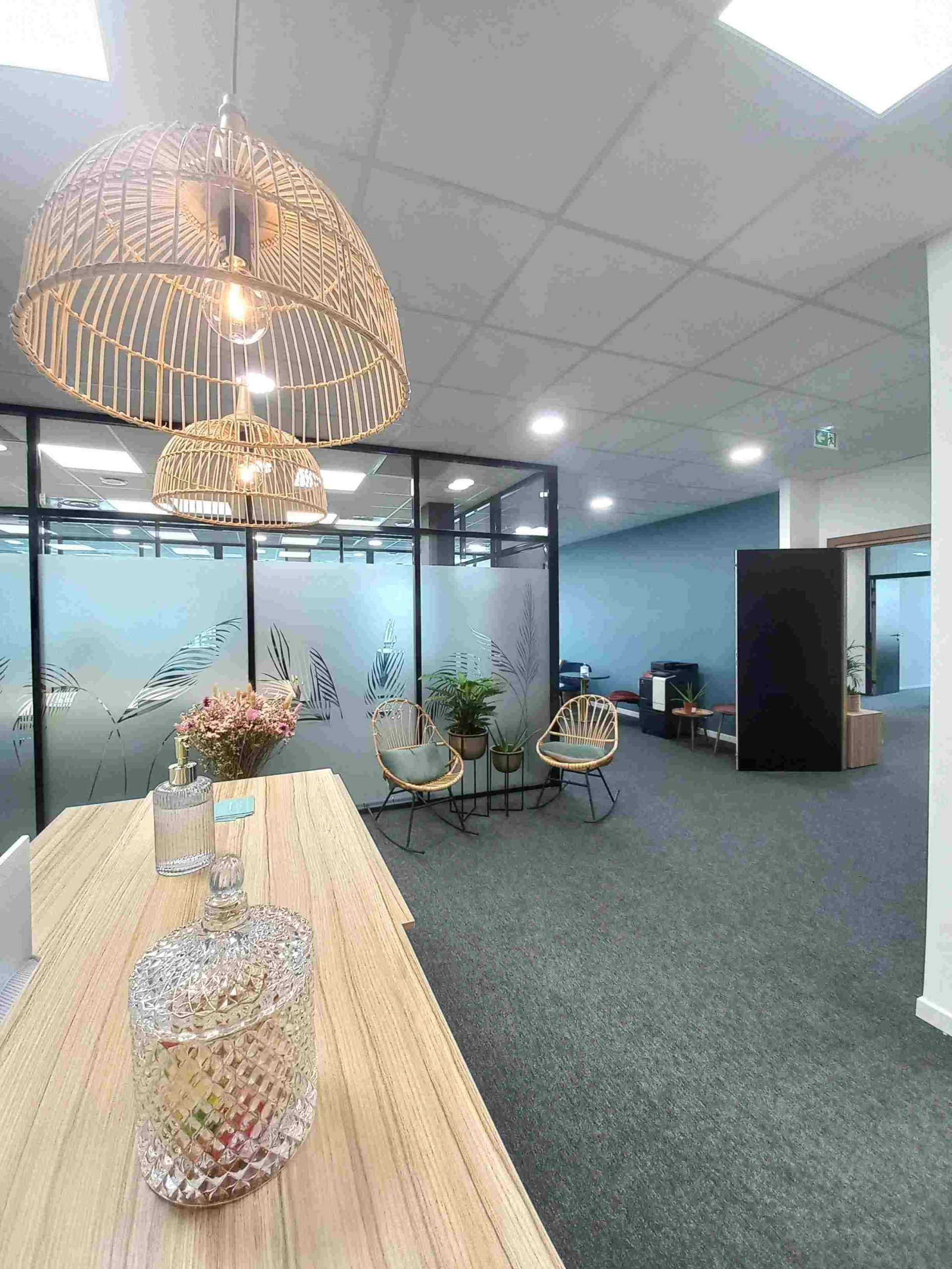 Photo de l'espace de coworking