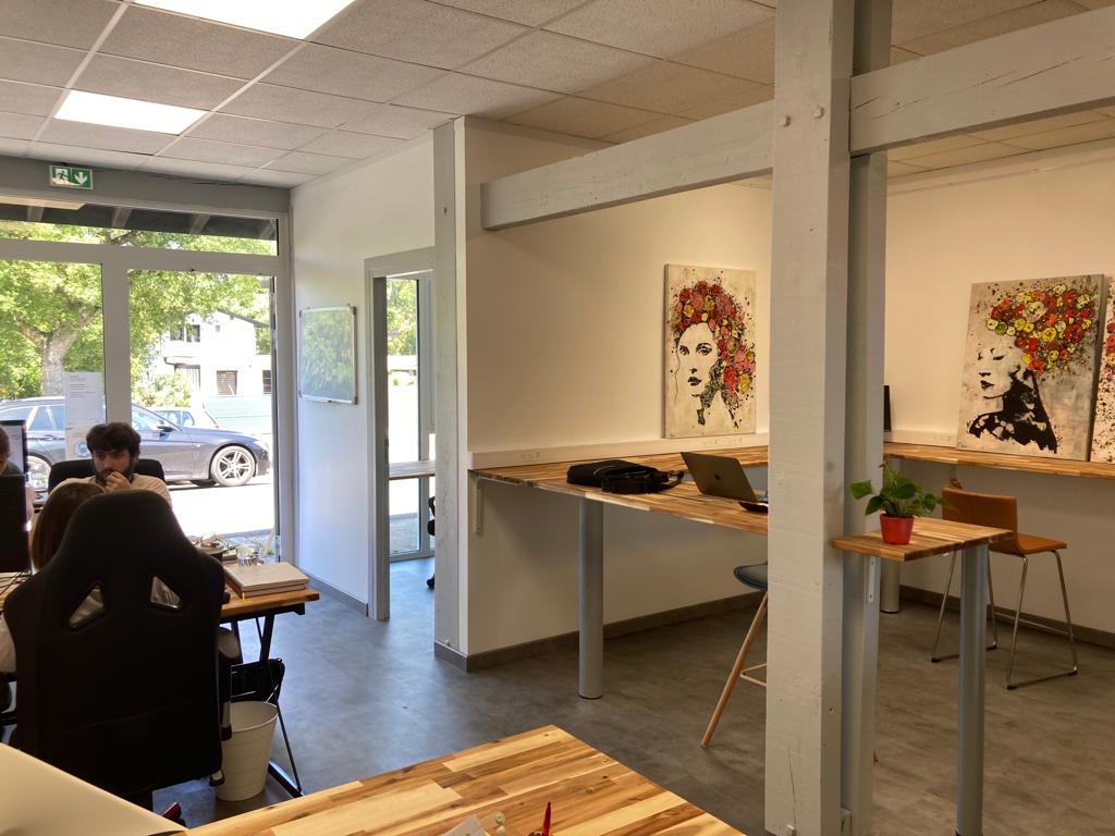 Photo de l'espace de coworking