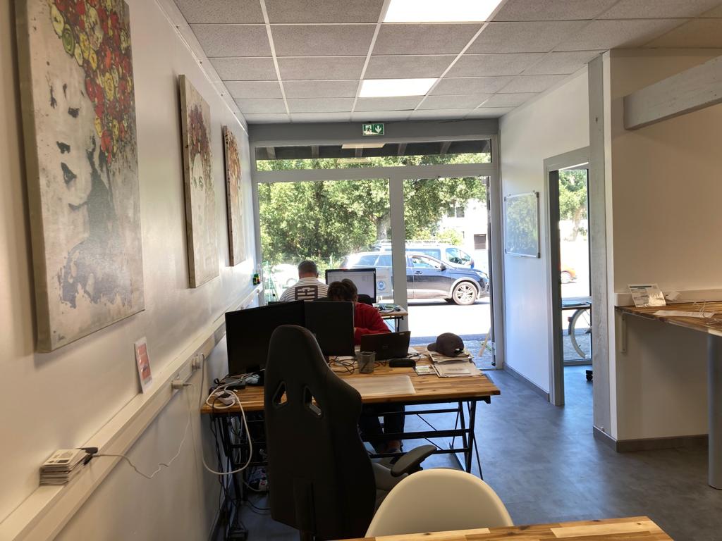 Photo de l'espace de coworking