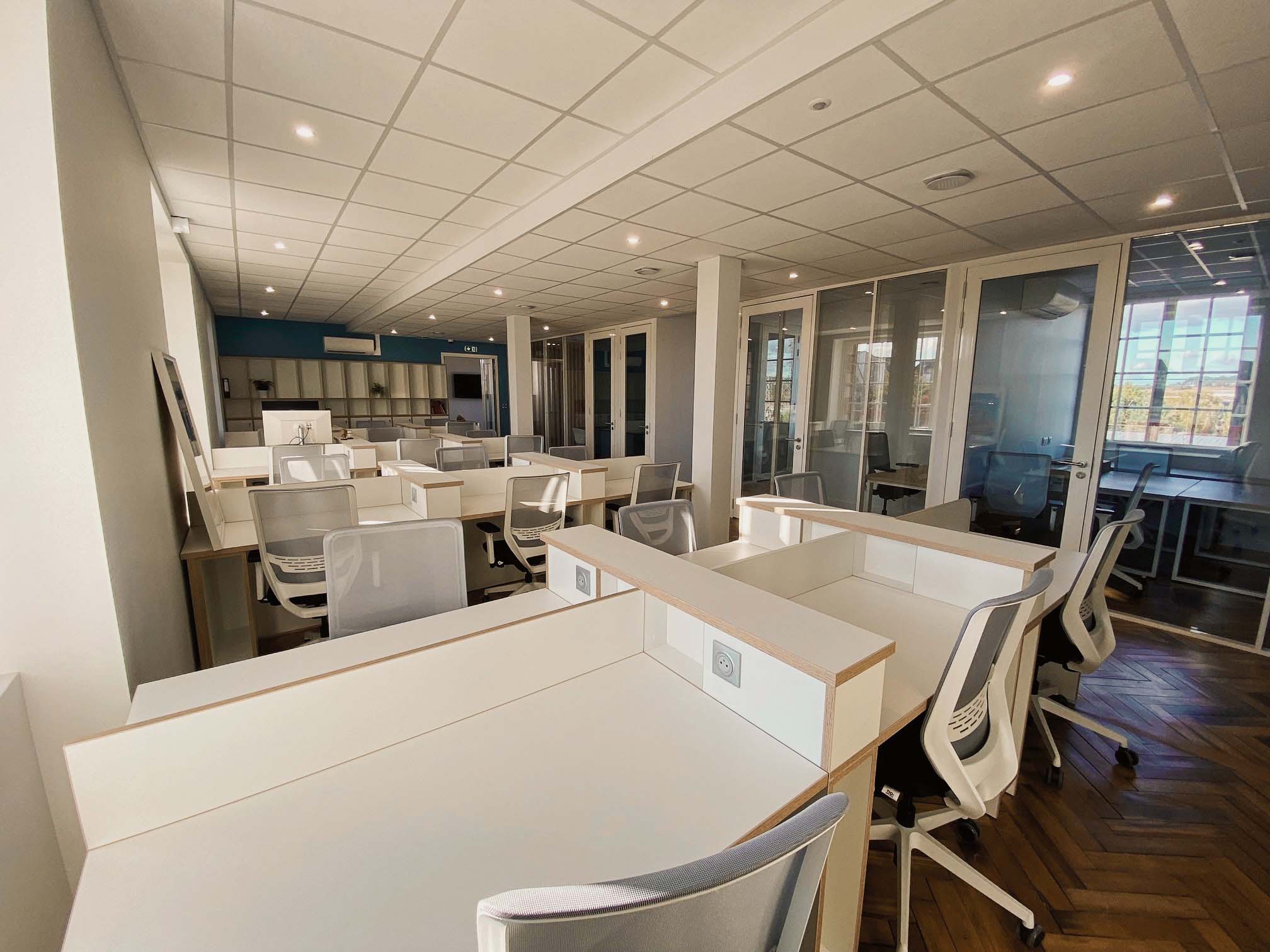 Photo de l'espace de coworking
