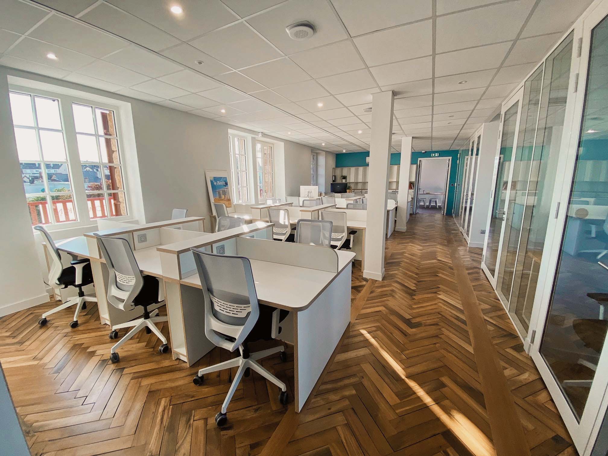 Photo de l'espace de coworking