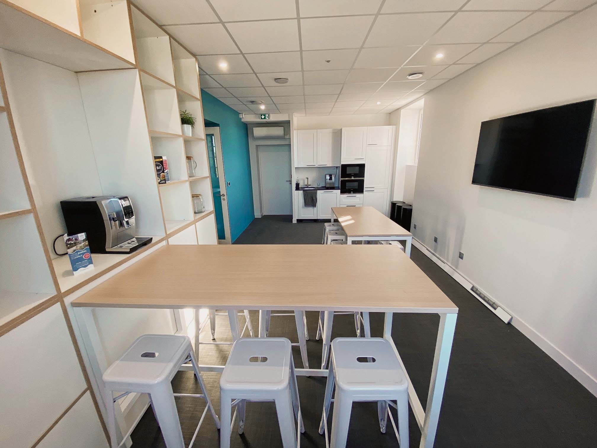 Photo de l'espace de coworking