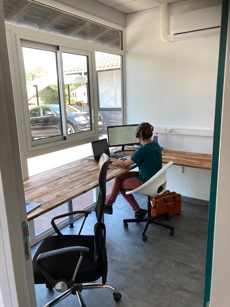 Photo de l'espace de coworking
