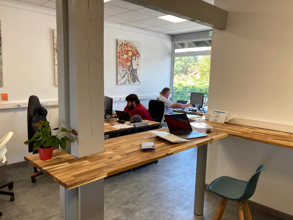 Photo de l'espace de coworking