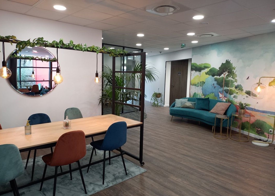 Photo de l'espace de coworking