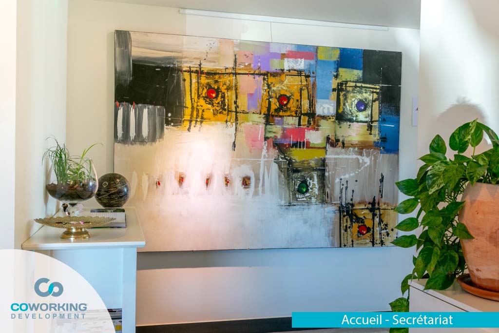 Photo de l'espace de coworking