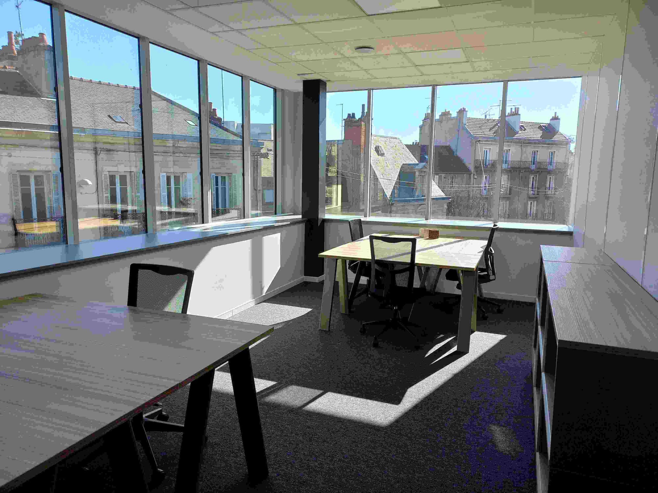 Photo de l'espace de coworking