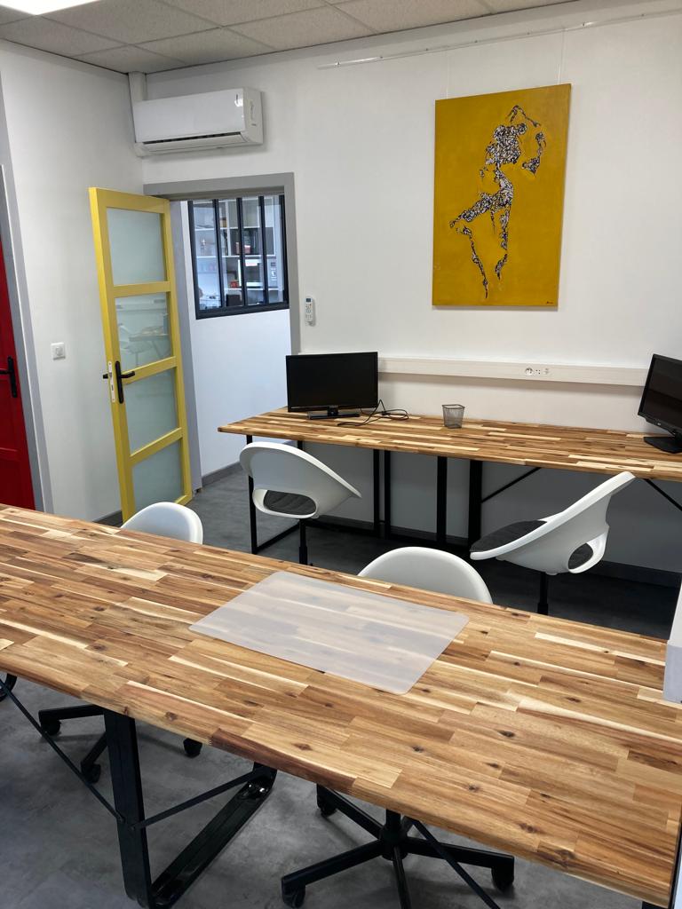 Photo de l'espace de coworking