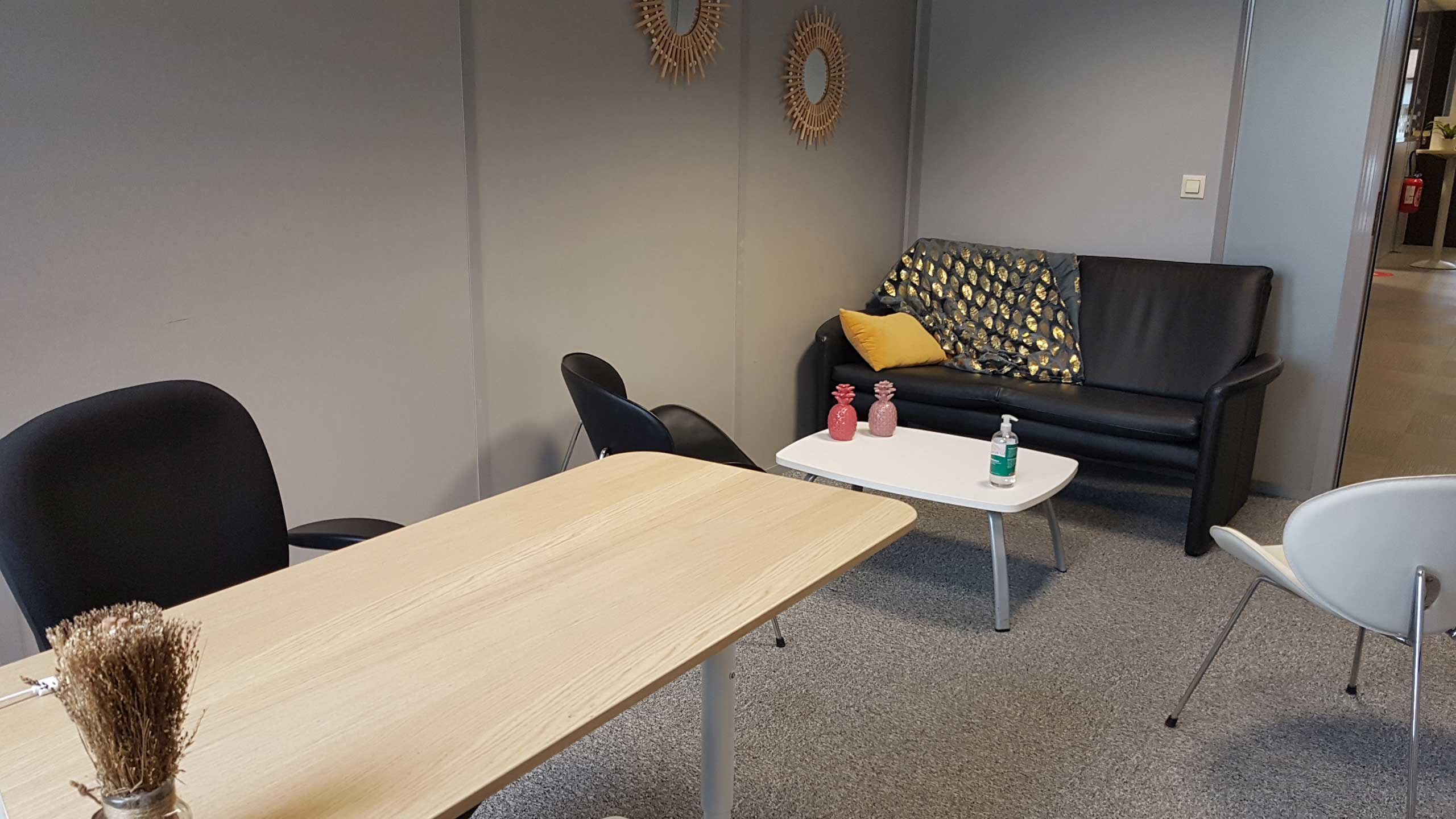 Photo de l'espace de coworking