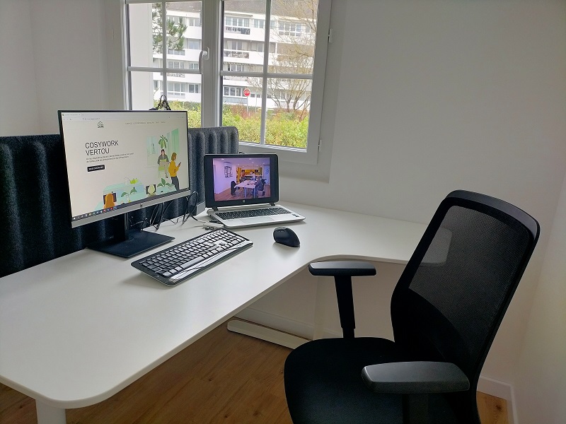 Photo de l'espace de coworking