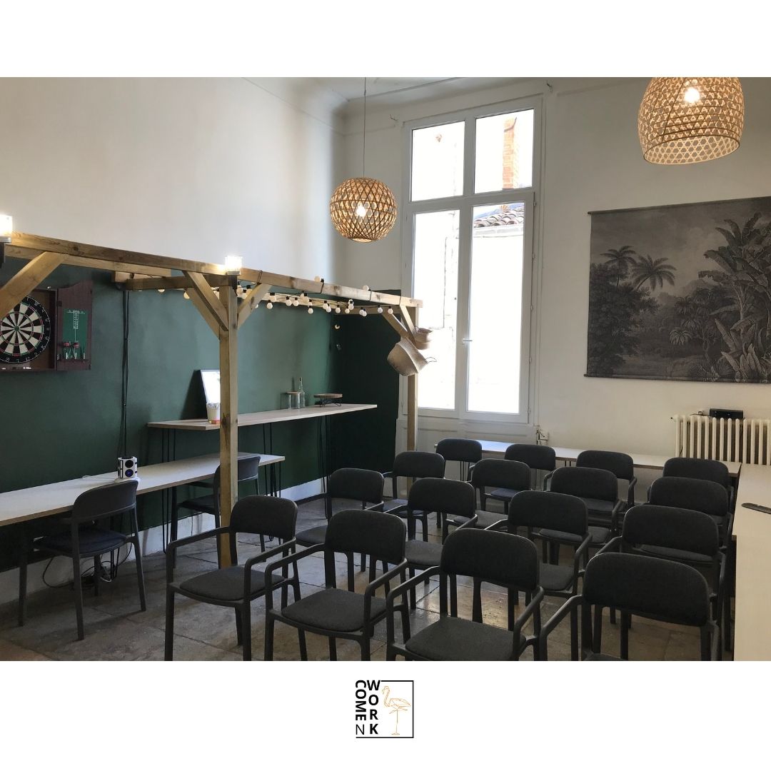 Photo de l'espace de coworking