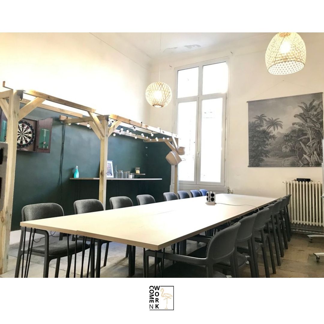 Photo de l'espace de coworking