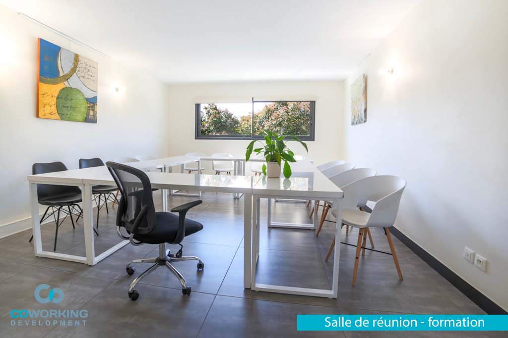 Photo de l'espace de coworking