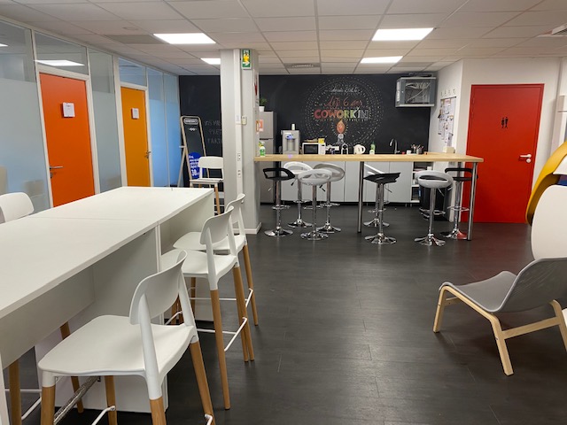 Photo de l'espace de coworking