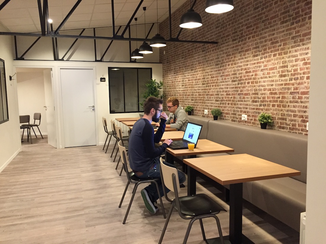 Photo de l'espace de coworking