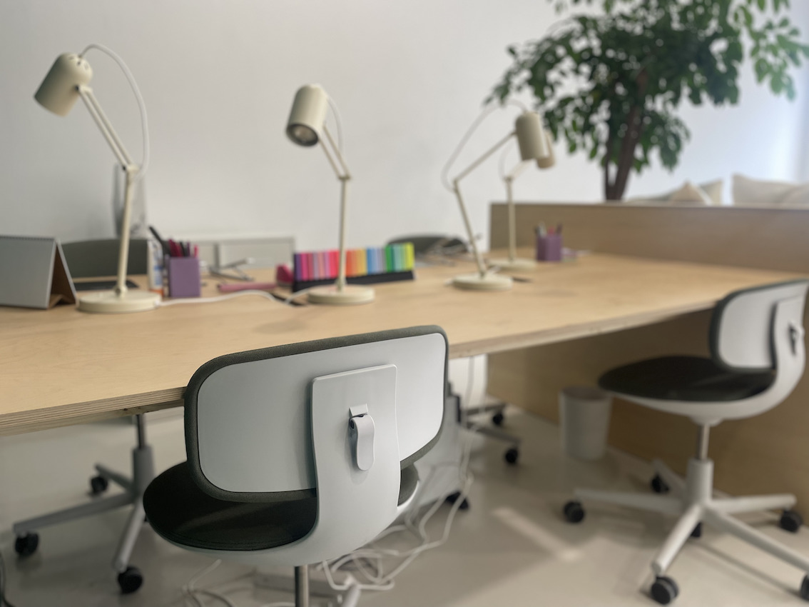 Photo de l'espace de coworking