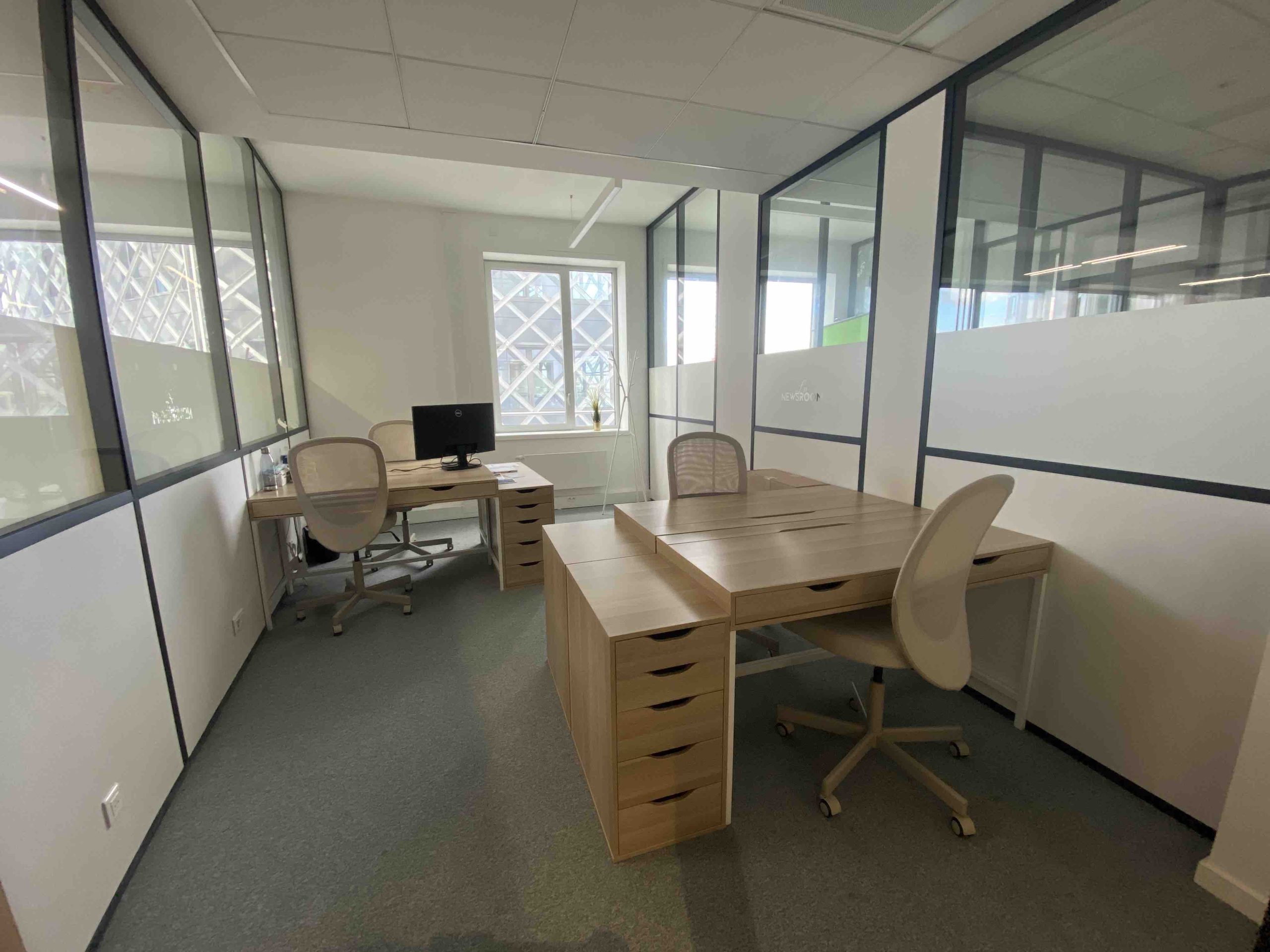 Photo de l'espace de coworking