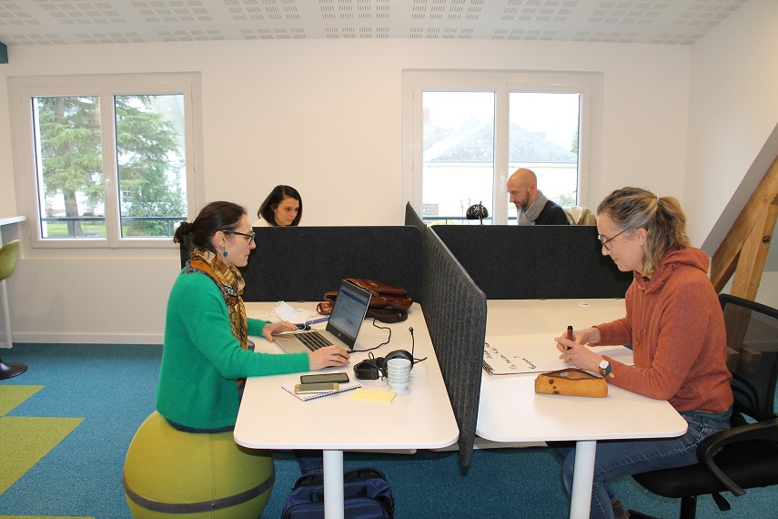 Photo de l'espace de coworking