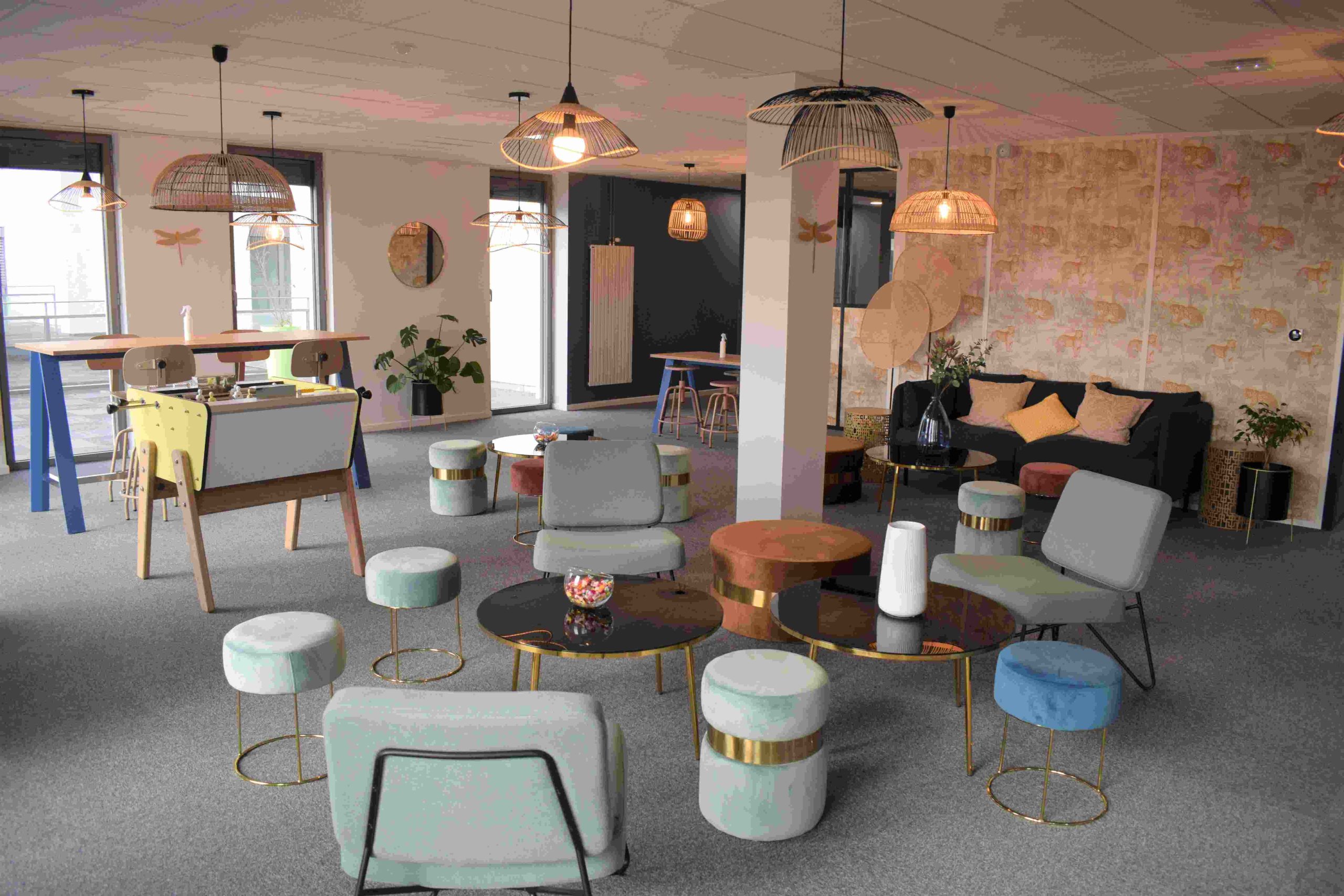 Photo de l'espace de coworking