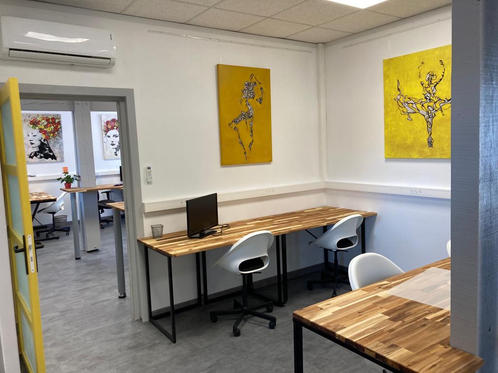 Photo de l'espace de coworking