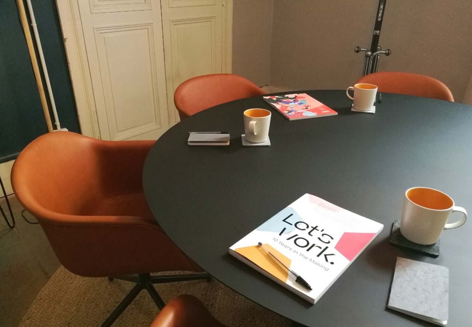 Photo de l'espace de coworking