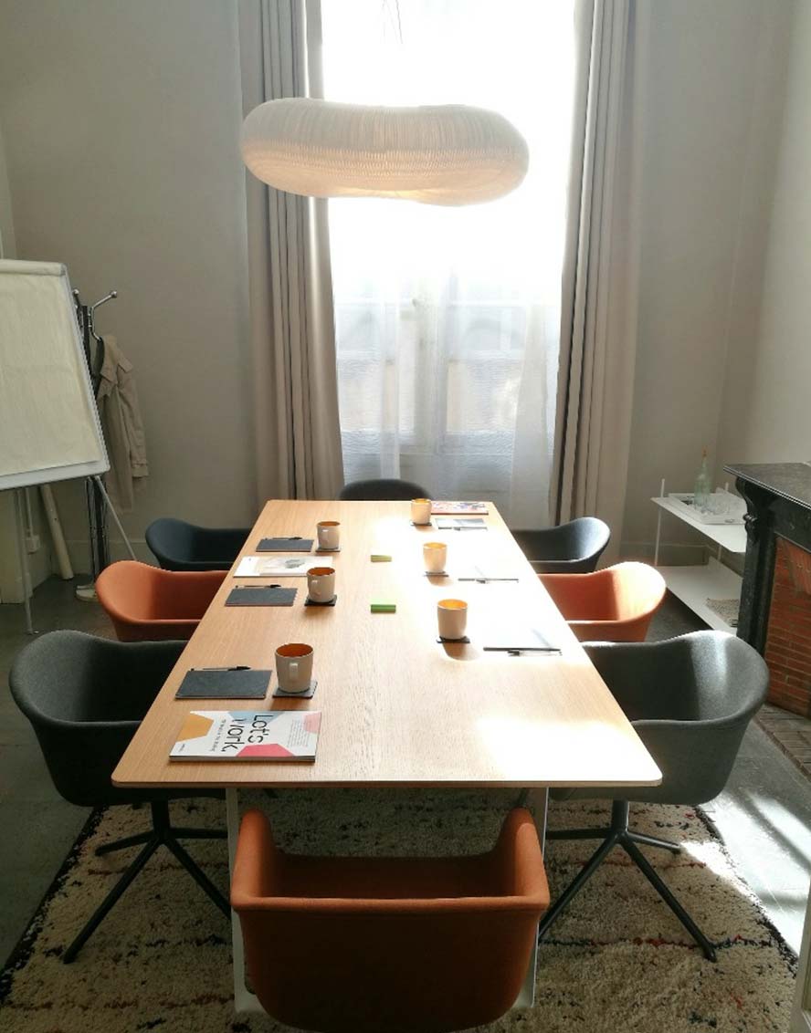 Photo de l'espace de coworking