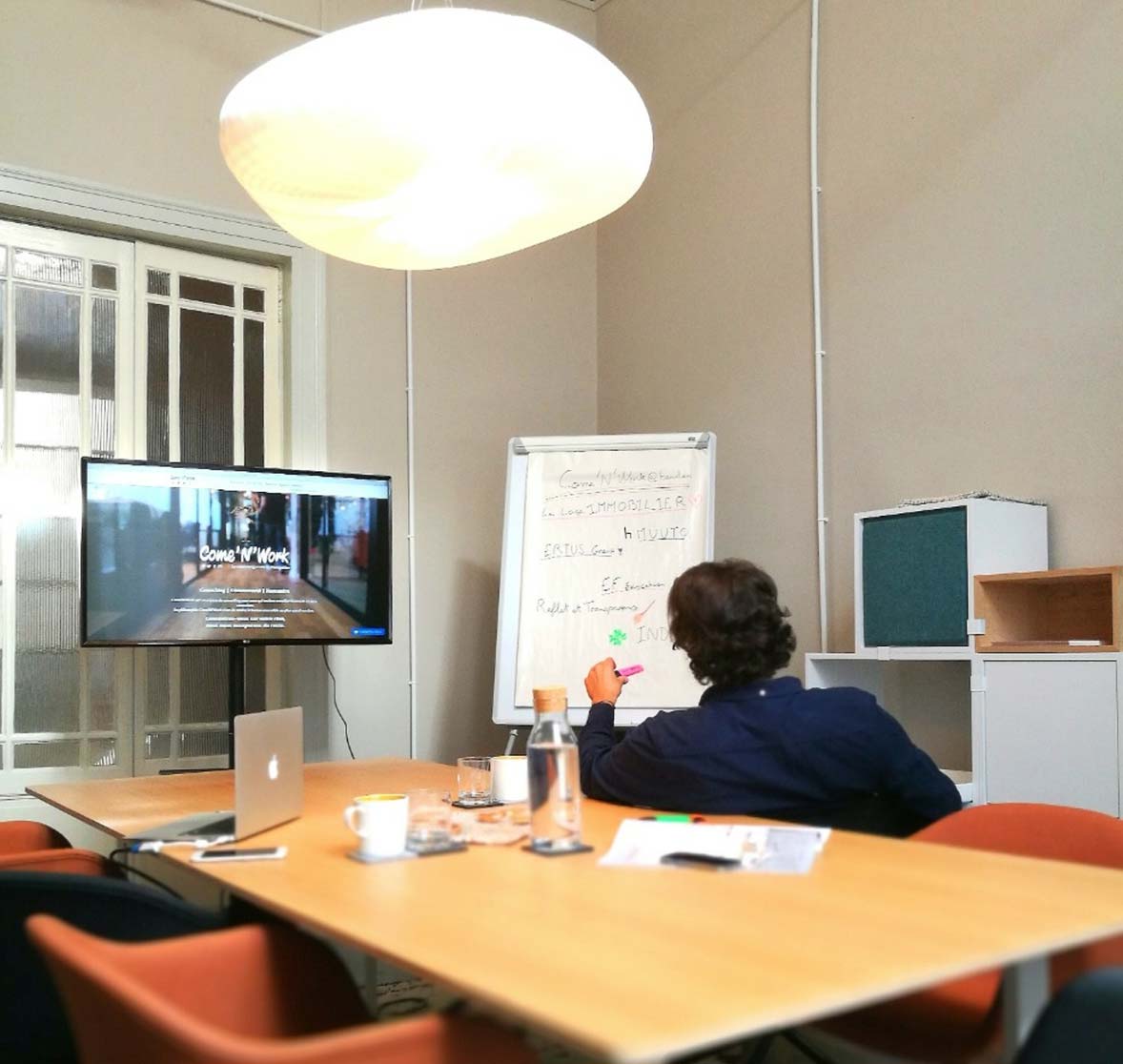 Photo de l'espace de coworking