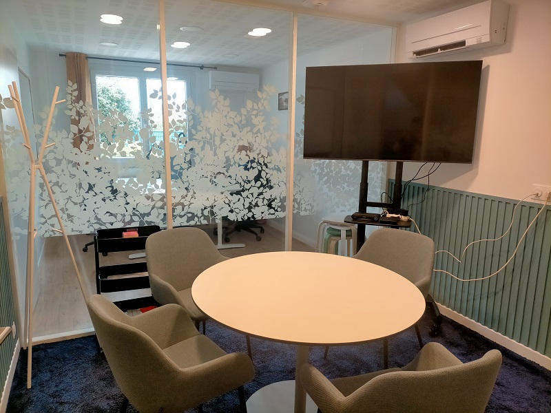 Photo de l'espace de coworking