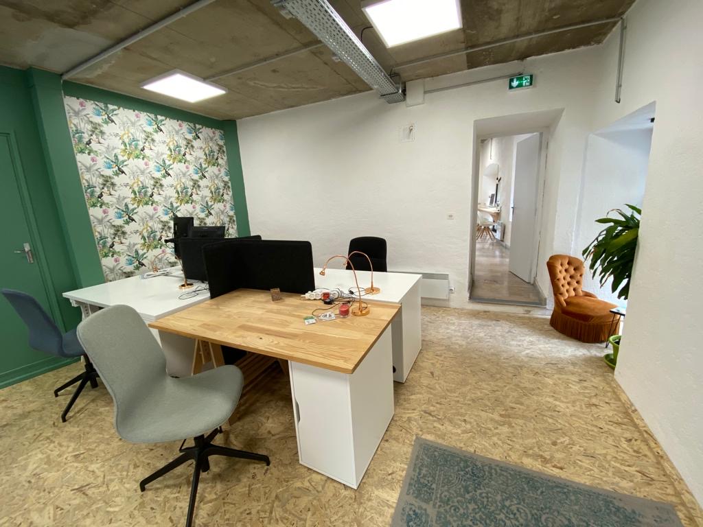 Photo de l'espace de coworking