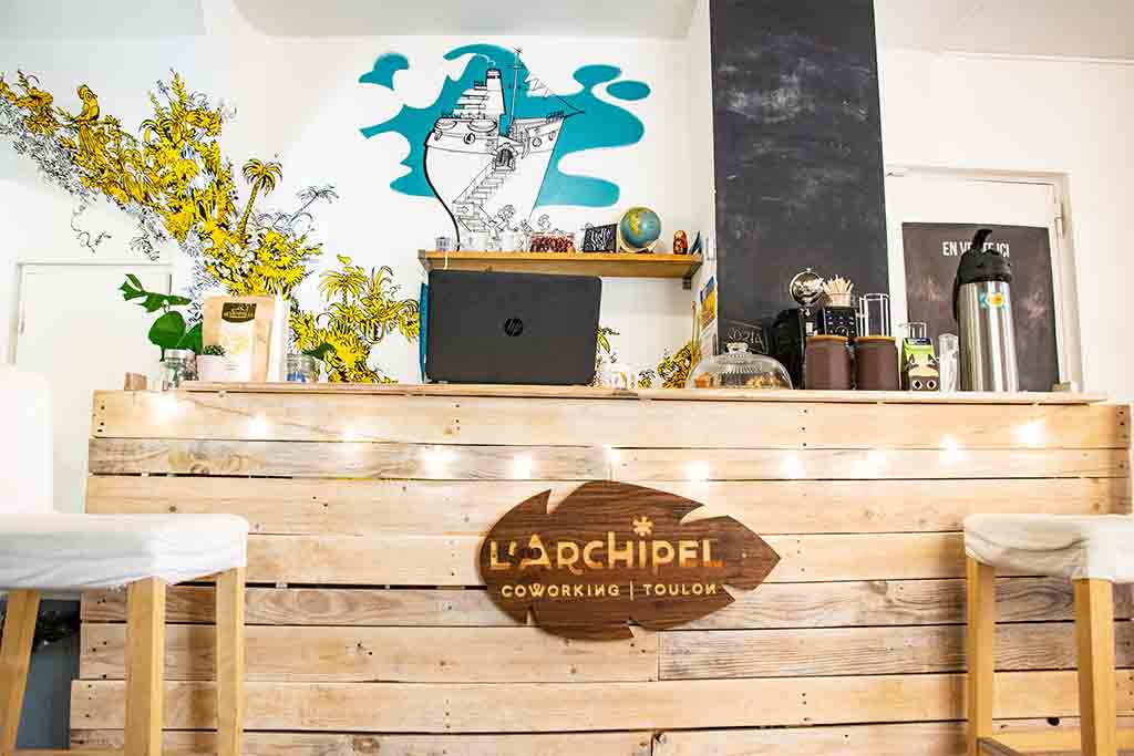 Photo de l'espace de coworking