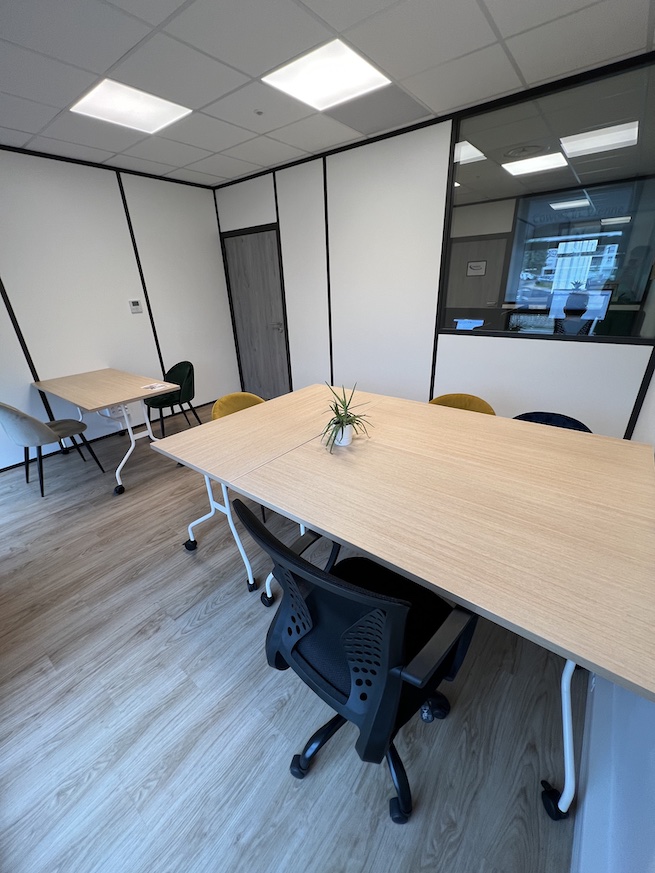 Photo de l'espace de coworking