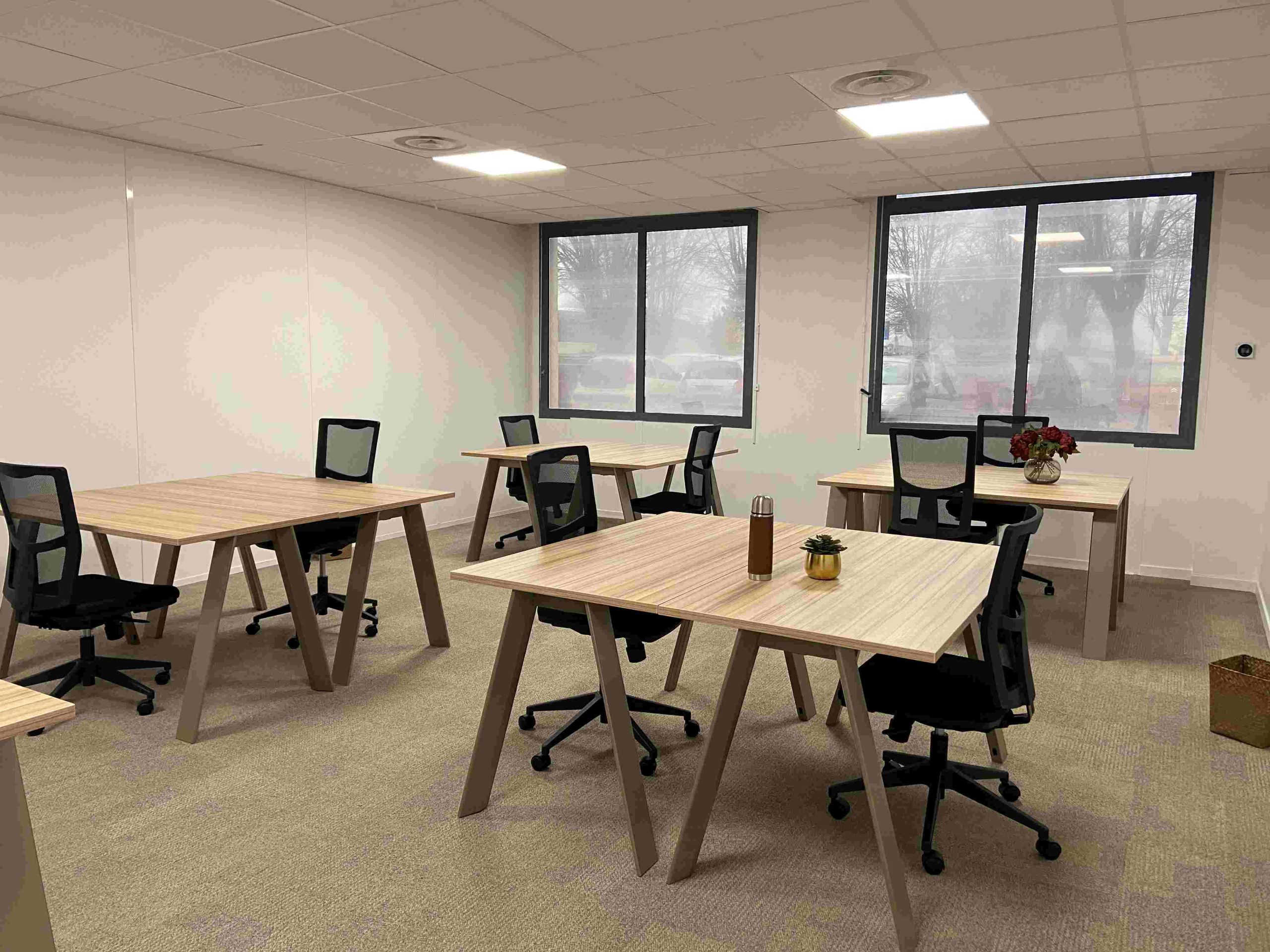 Photo de l'espace de coworking
