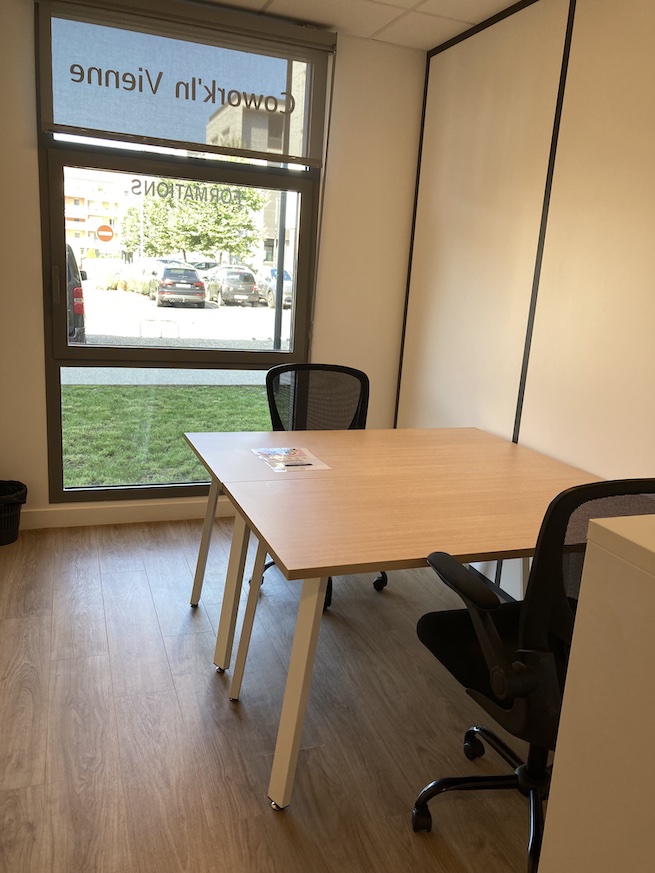 Photo de l'espace de coworking
