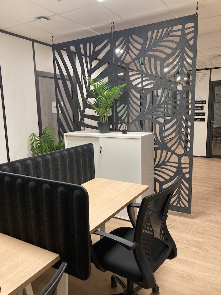 Photo de l'espace de coworking