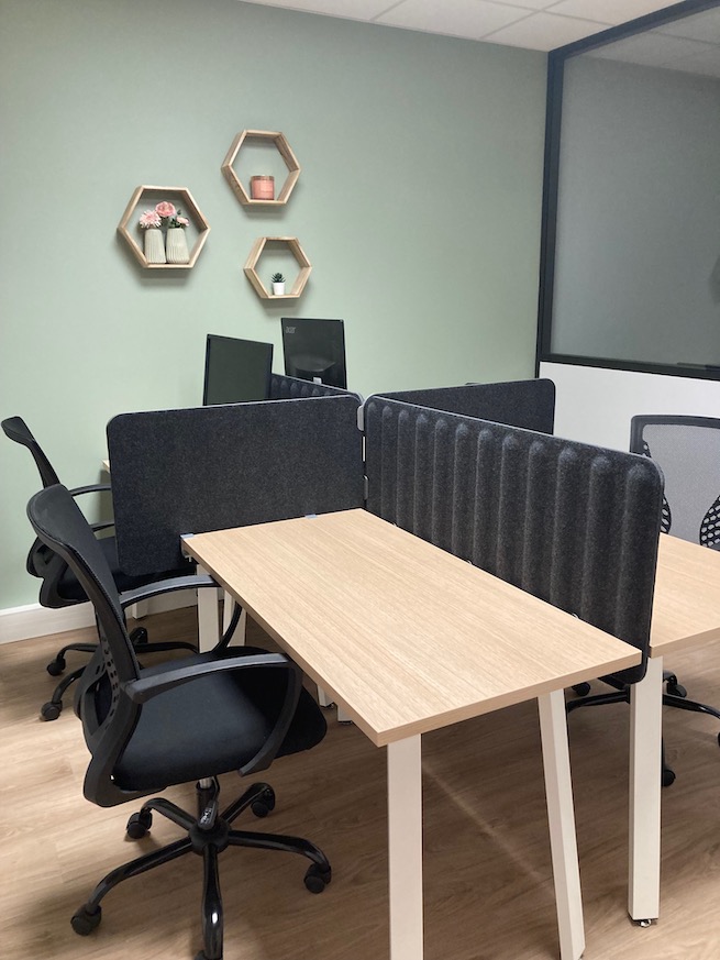 Photo de l'espace de coworking