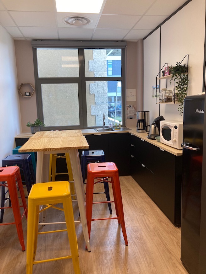Photo de l'espace de coworking