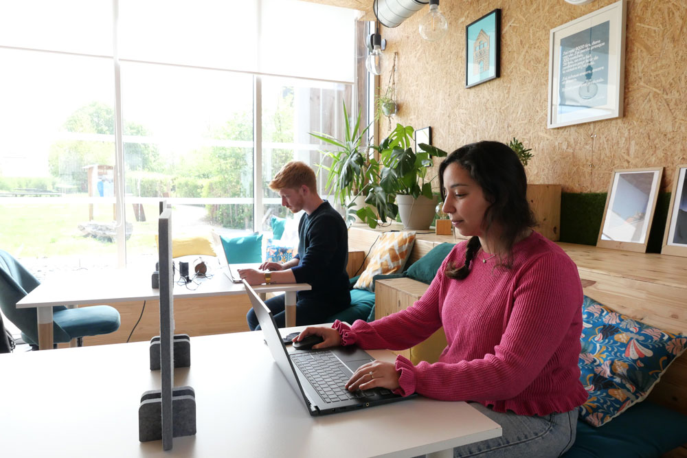 Photo de l'espace de coworking