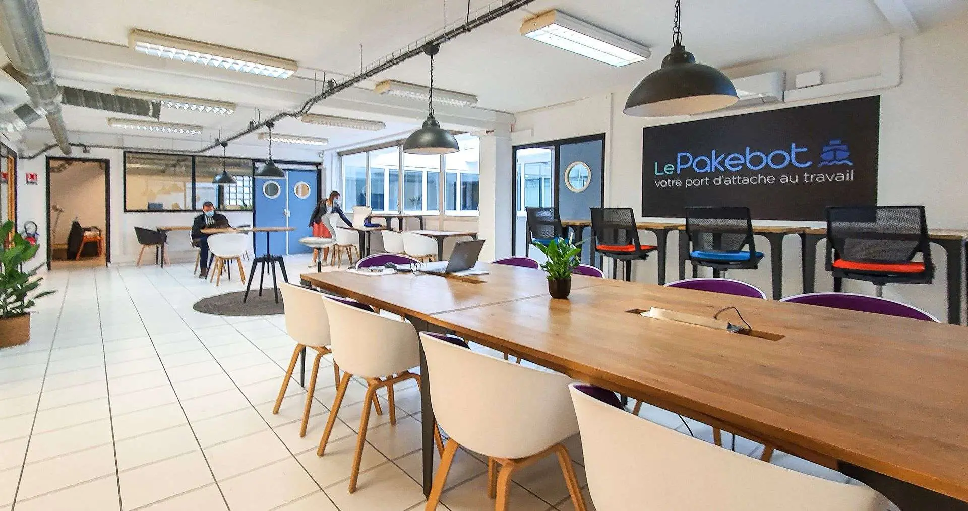 Photo de l'espace de coworking