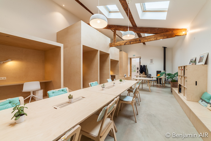 Photo de l'espace de coworking