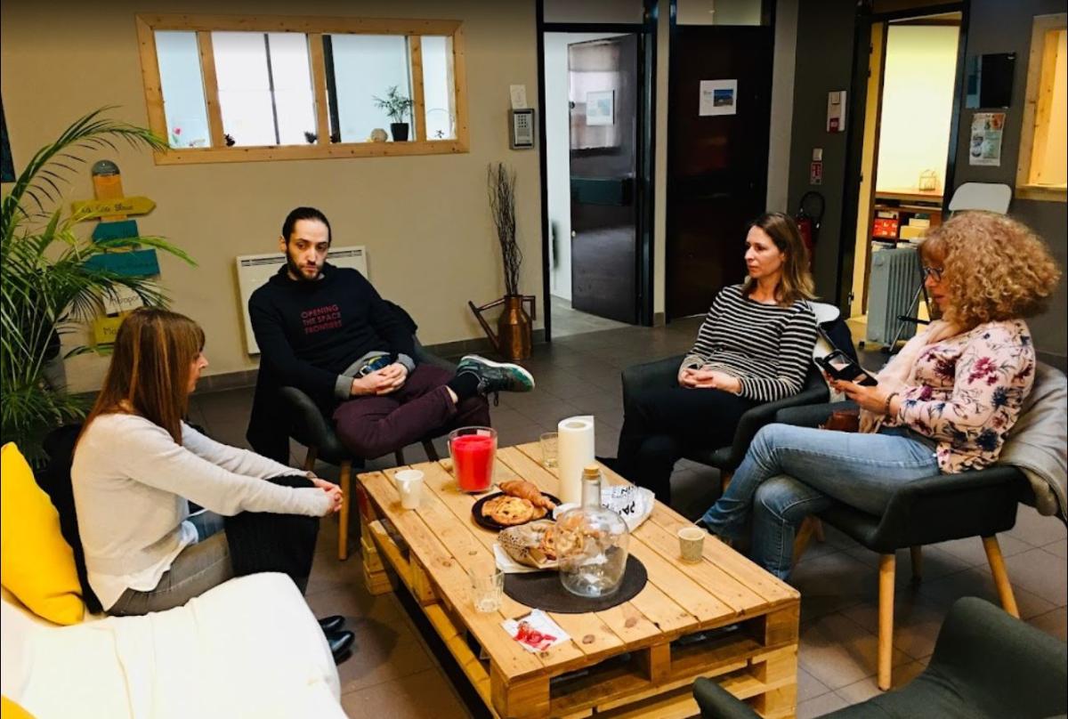 Photo de l'espace de coworking