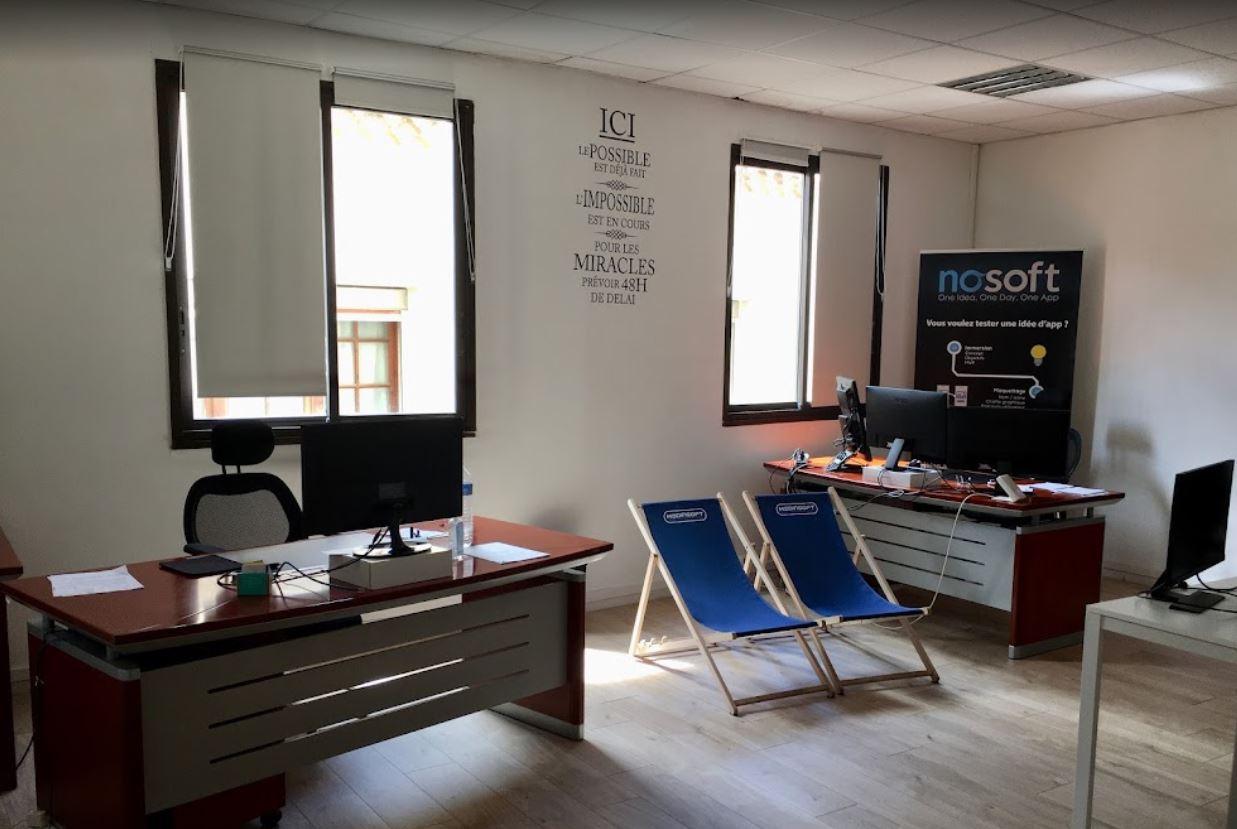 Photo de l'espace de coworking