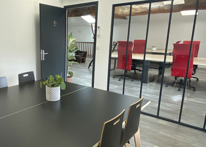 Photo de l'espace de coworking