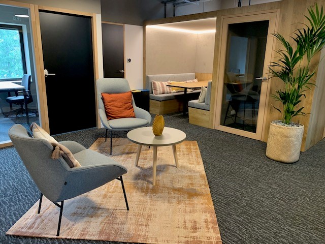 Photo de l'espace de coworking