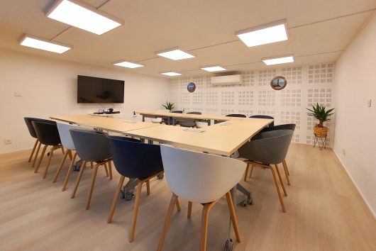 Photo de l'espace de coworking
