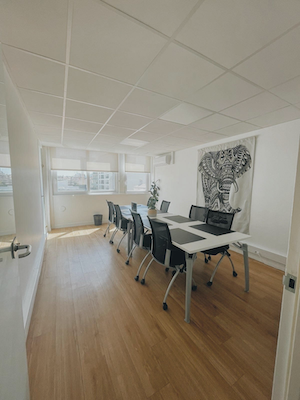 Photo de l'espace de coworking